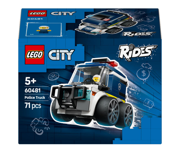 LEGO CITY 60481 Pojazdy — ciężarówka policyjna - 1473491 - zdjęcie